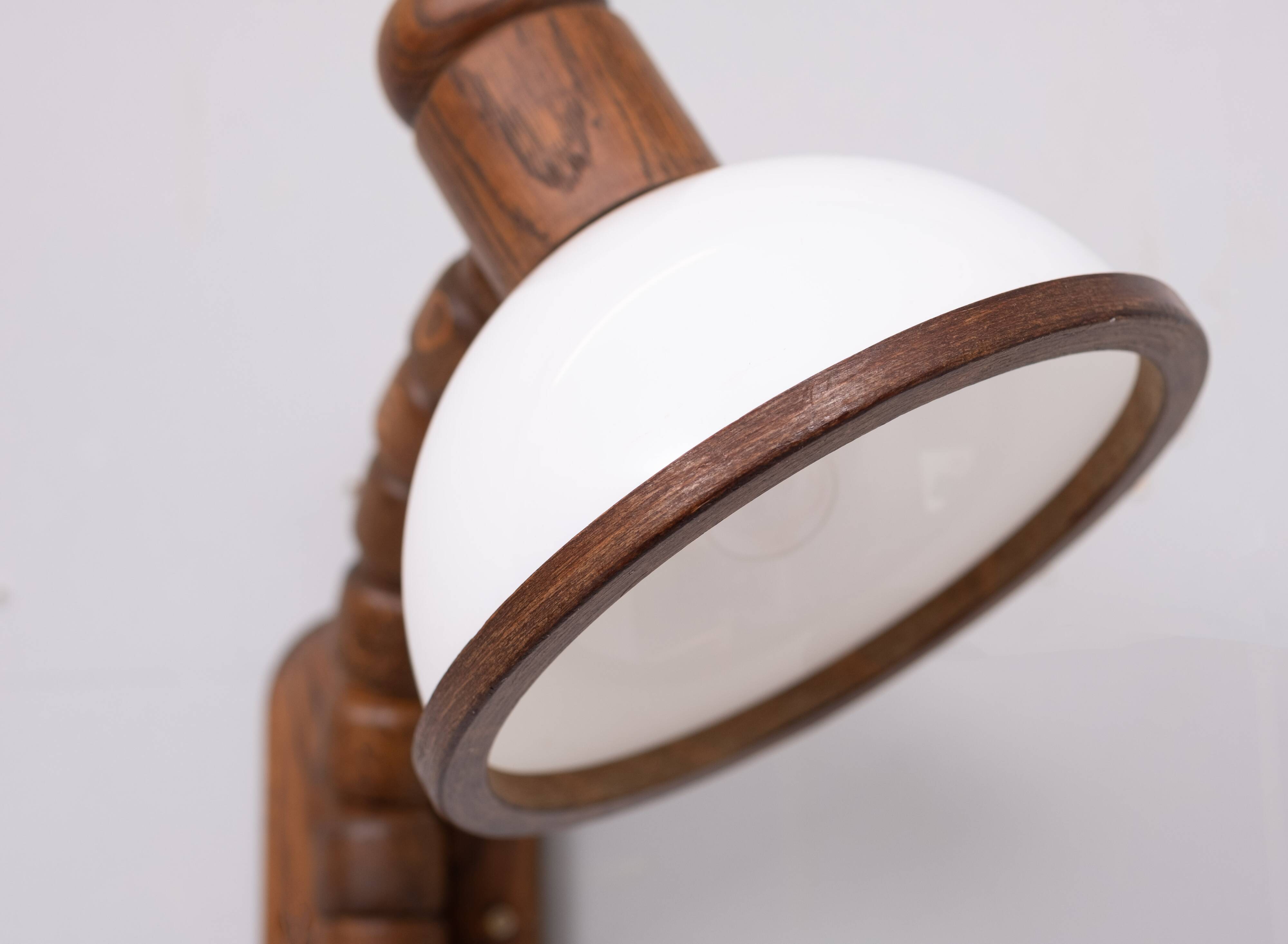 Steinhauer set Oak wood Wall lamps 1970s