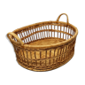 Rattan braided basket