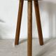 Tabouret de ferme tripode , porte plante