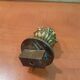 Door or antique furniture knob "Pine cone" in solid brass