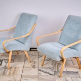 Pair of TON armchairs designed by Jaroslav Smidek, Czechoslovakia, 1960s