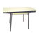 Table extensible en Formica jaune