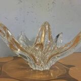 Art Vannes Crystal Centerpiece Bowl – France, 1970s