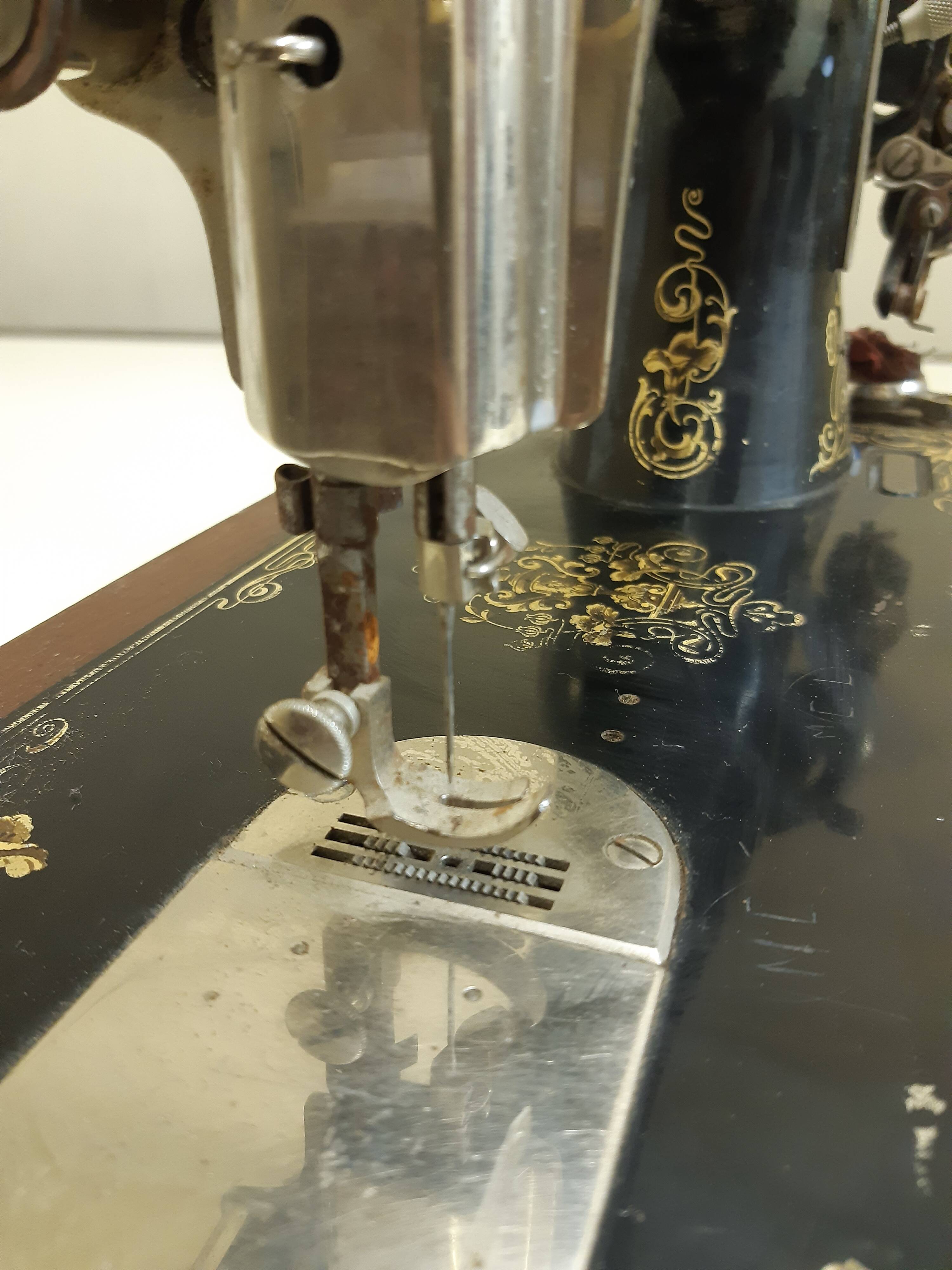 Old sewing machine