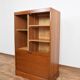 Mid-century danish teak tambour cabinet, 1960