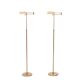 Brass Swing arm Halogen floor lamp by Holtkoetter 1980s Germany