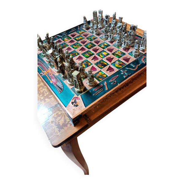 Jeux d'échec égyptien vintage