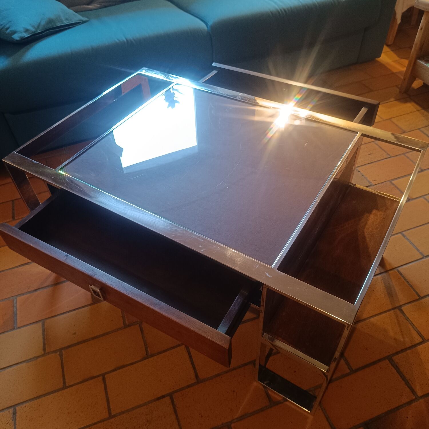 Table basse Aston style art deco