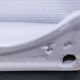 white glazed ceramic wall shelf from the 60s