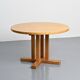 Round dining table, Méribel France, around 1970.