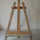 Old artist painter easel painting board holder wooden canvas 66 cm