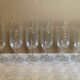 Crystal champagne flutes
