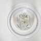 Coupe en verre Walther glass papillon et fleurs