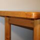 René Martin table in solid pine, modernist, 1960