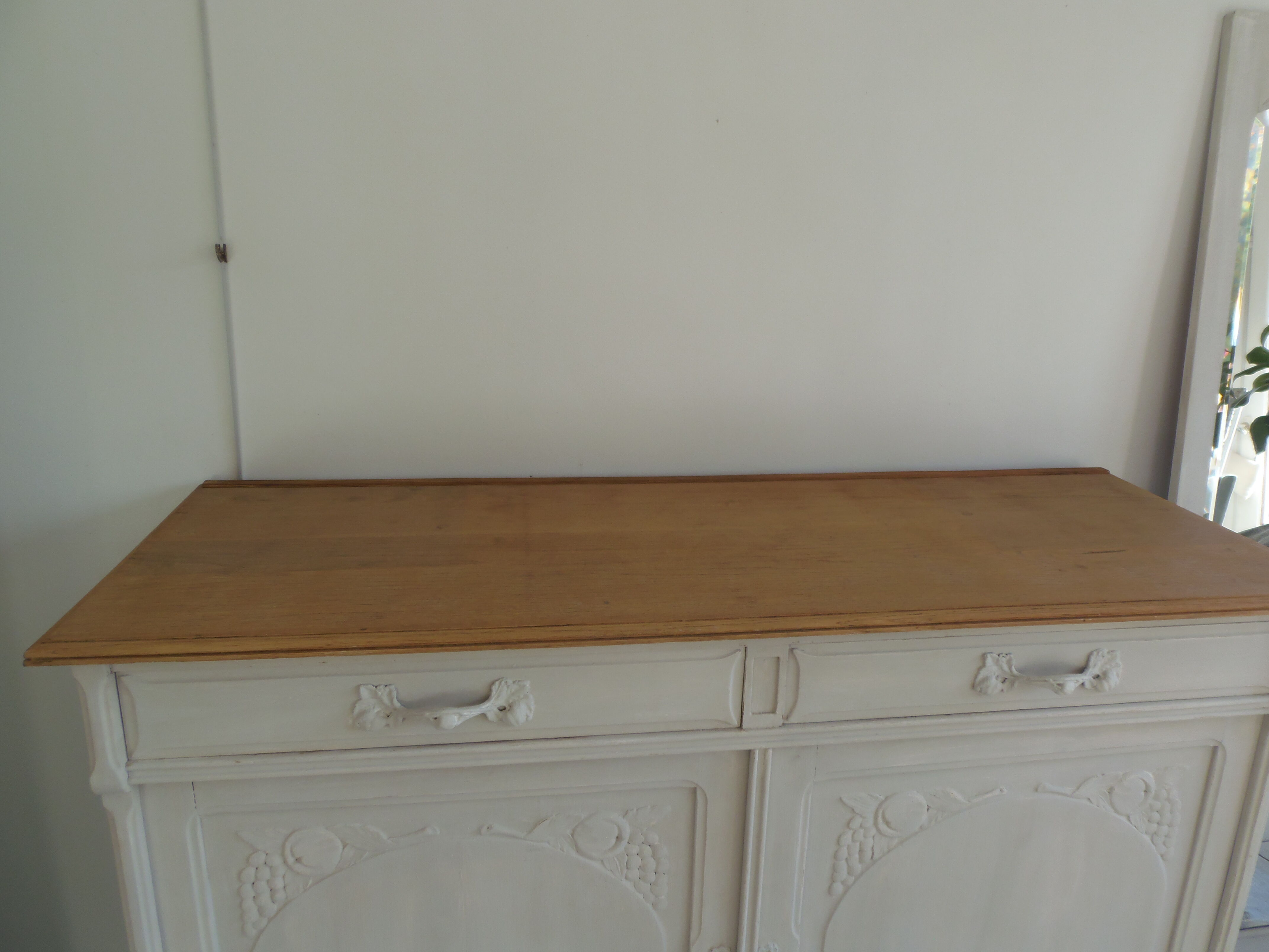 Art deco sideboard patinated