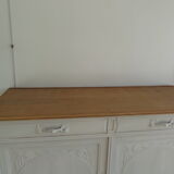 Art deco sideboard patinated