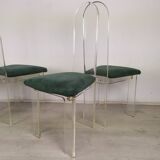 Plexiglas chairs Roche Bobois