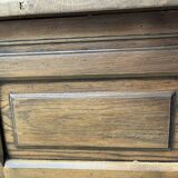 Solid wood chest