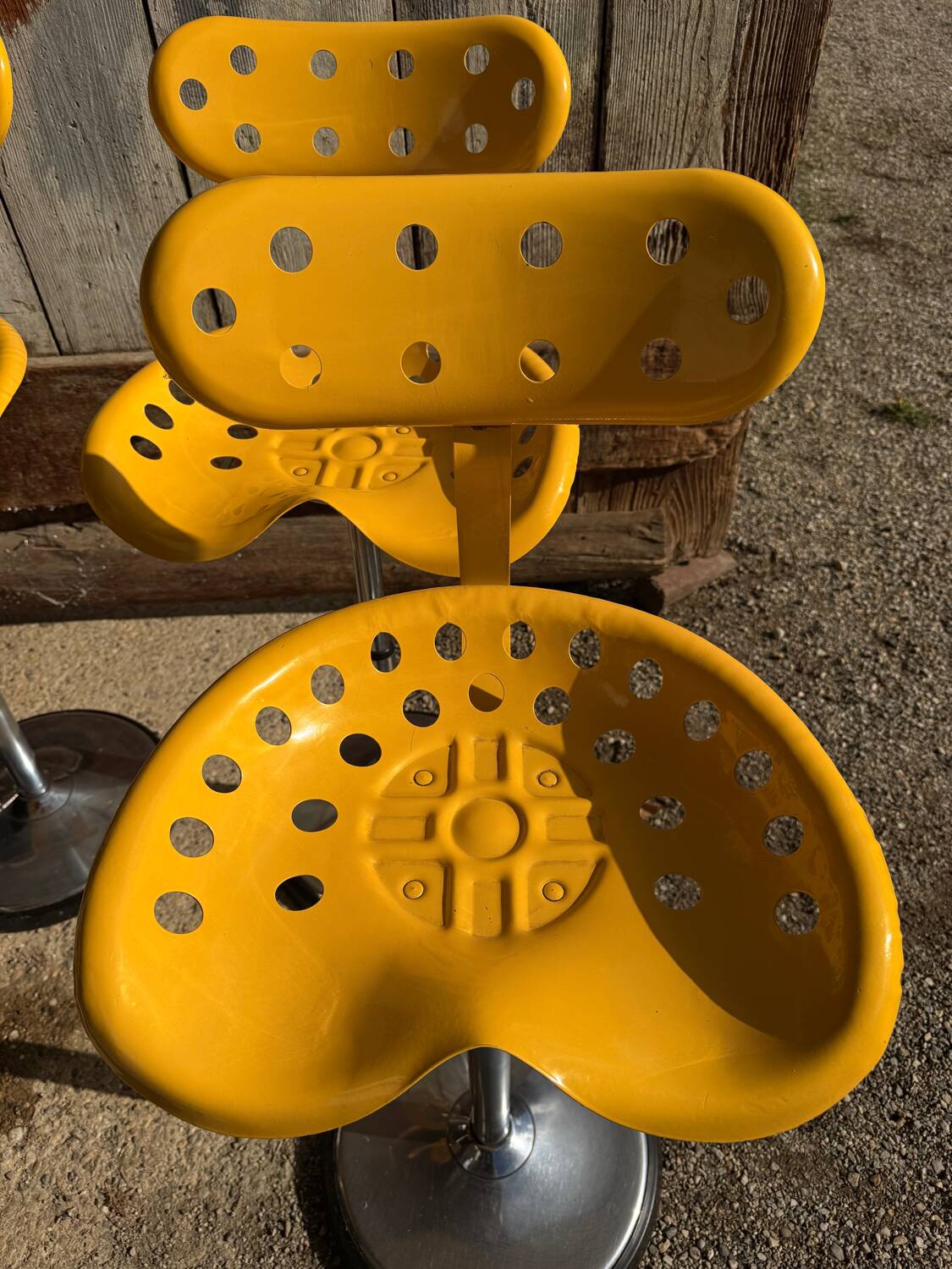 4 tabourets par Etienne Fermigier pour Mirima