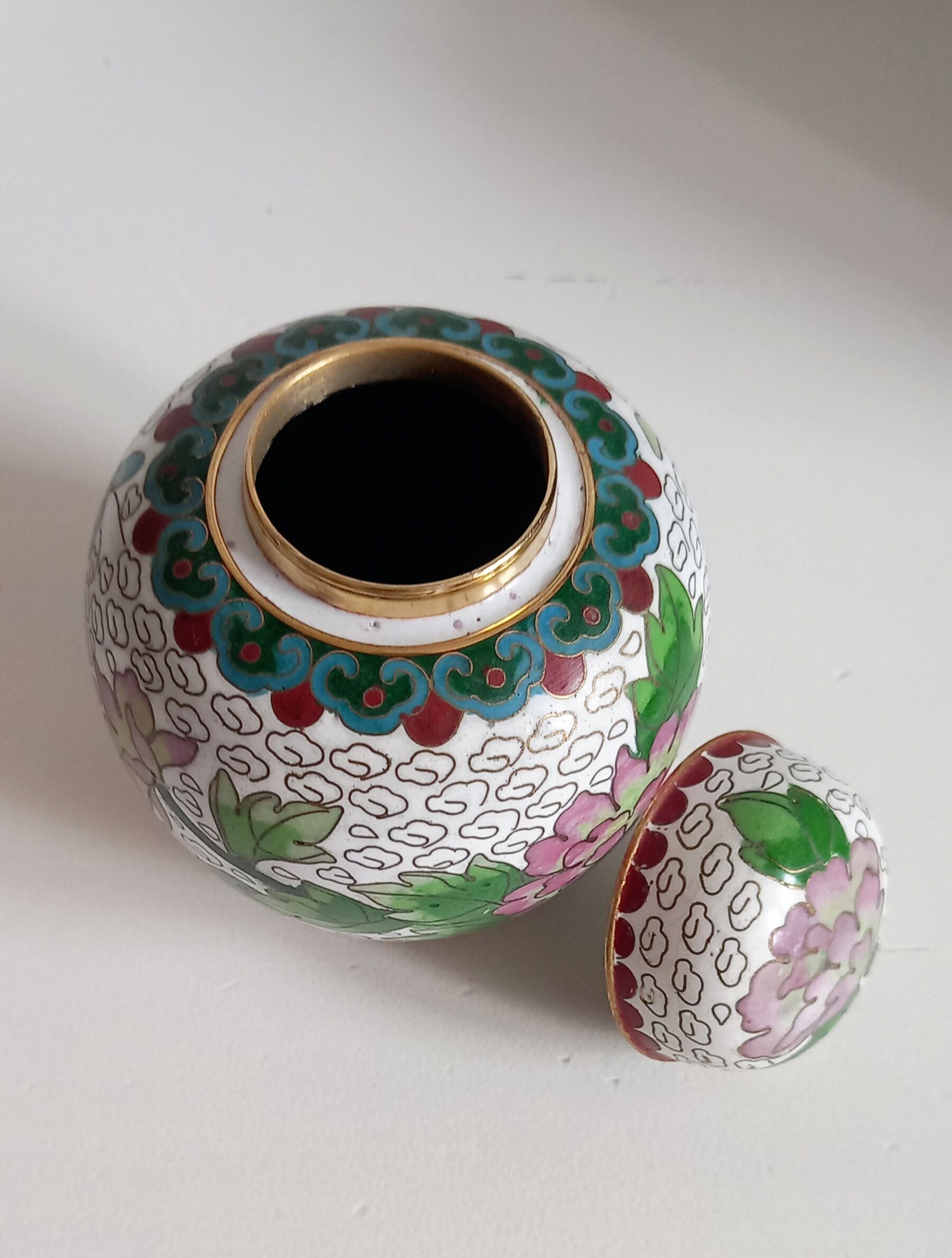 Partitioned ginger pot