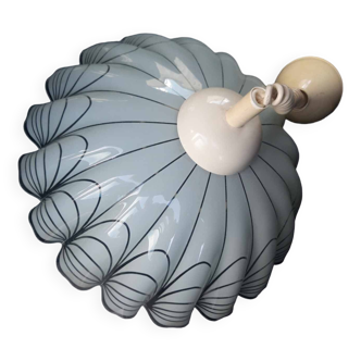 Suspension année70. En pate de verre (aucuns accros) Rare et grande pièce de 45 cm de large.