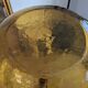 Amber demijohn 25L – mouth-blown – vintage decorative object