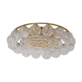"Snowball" ceiling lamp in blown glass