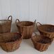 Lot de 5 corbeilles