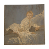 Tableau portrait femme