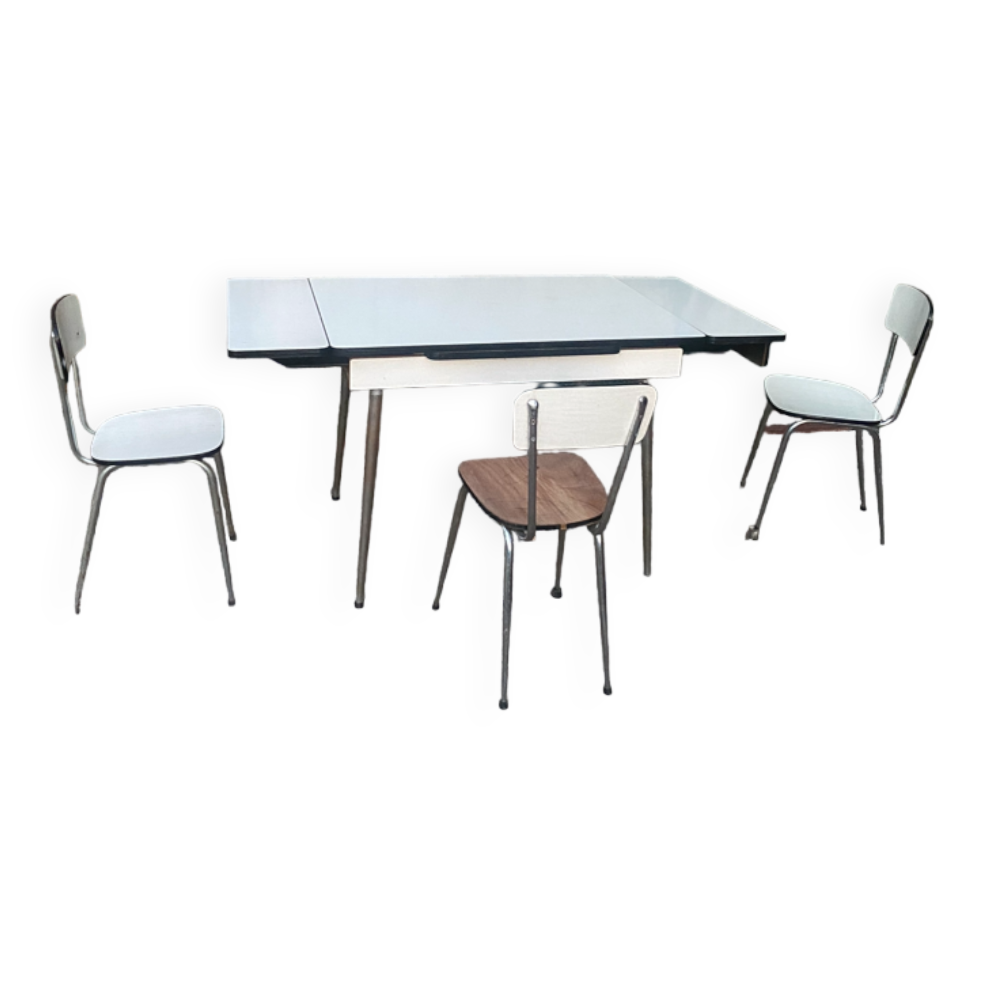 Formica table and chairs