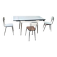 Formica table and chairs