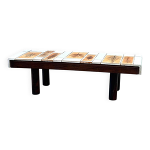 Table basse en céramique - roger capron