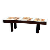 Roger Capron white ceramic coffee table