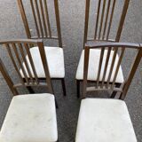 4 Scandinavian dining chairs brown brown green ikea borje