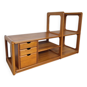 Meuble de rangement danois vers 1970