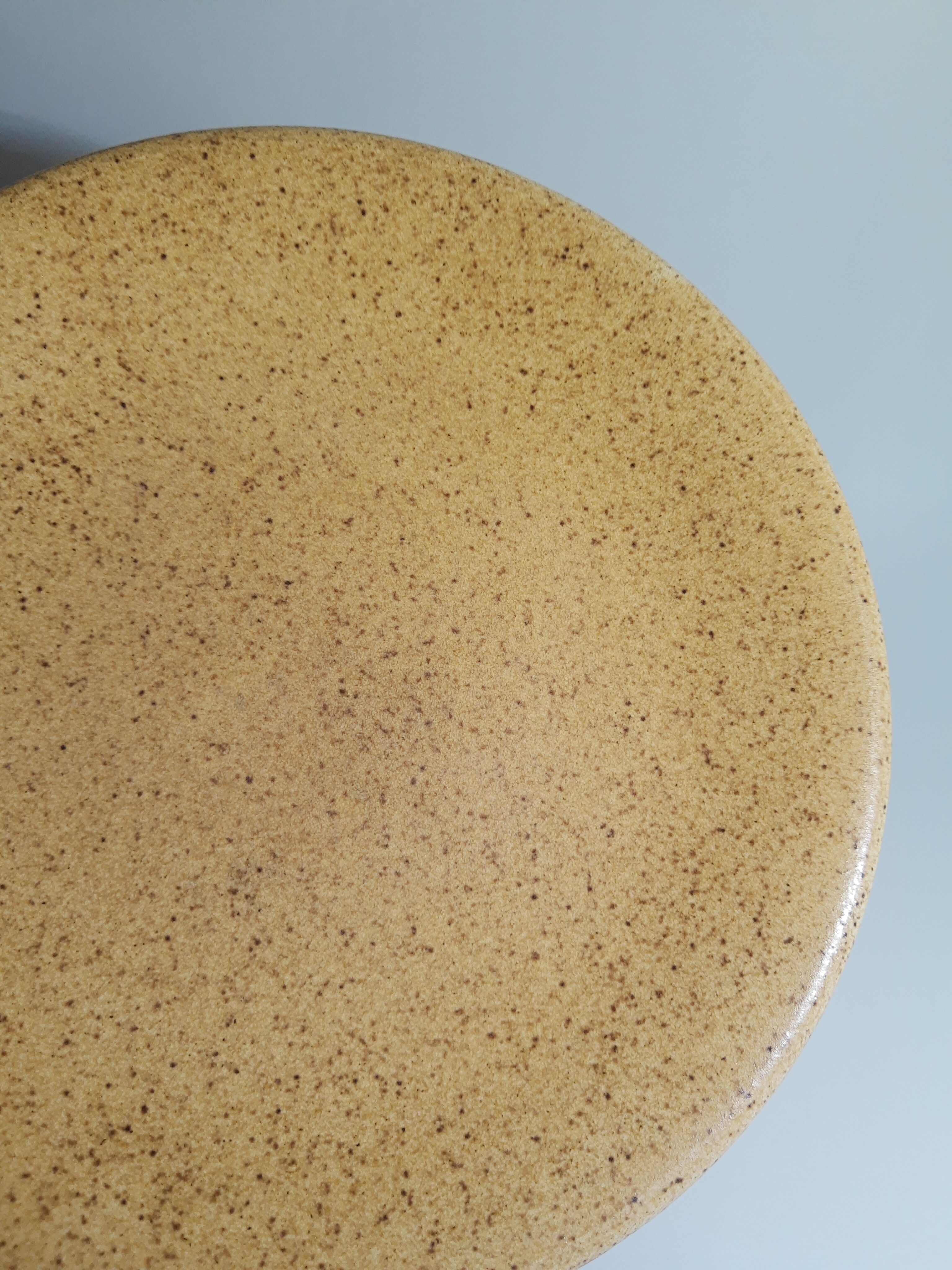 Set of 4 dessert plates in Chantilly France vintage stoneware