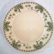 8 flat ironstone plates "Palmyre" Sarreguemines