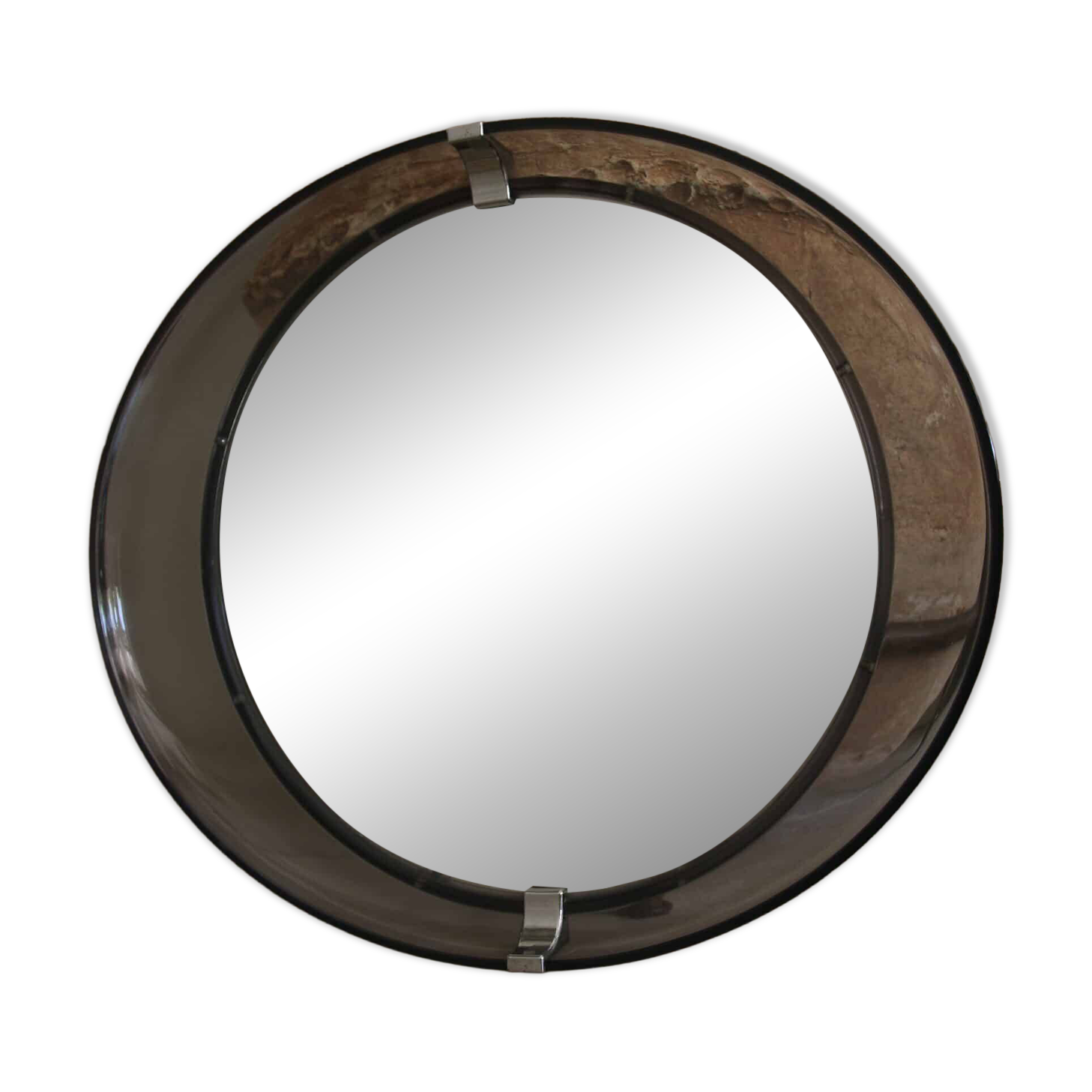 Miroir plexiglas fumé 1977