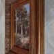 Antique landscape painting, gilt frame