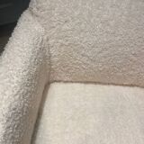 White tulle armchair