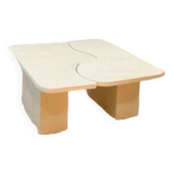 Table basse en béton - Beige - Longueur 100 cm - Terra n°4