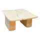 Concrete coffee table - Beige - Length 100 cm - Terra n°4