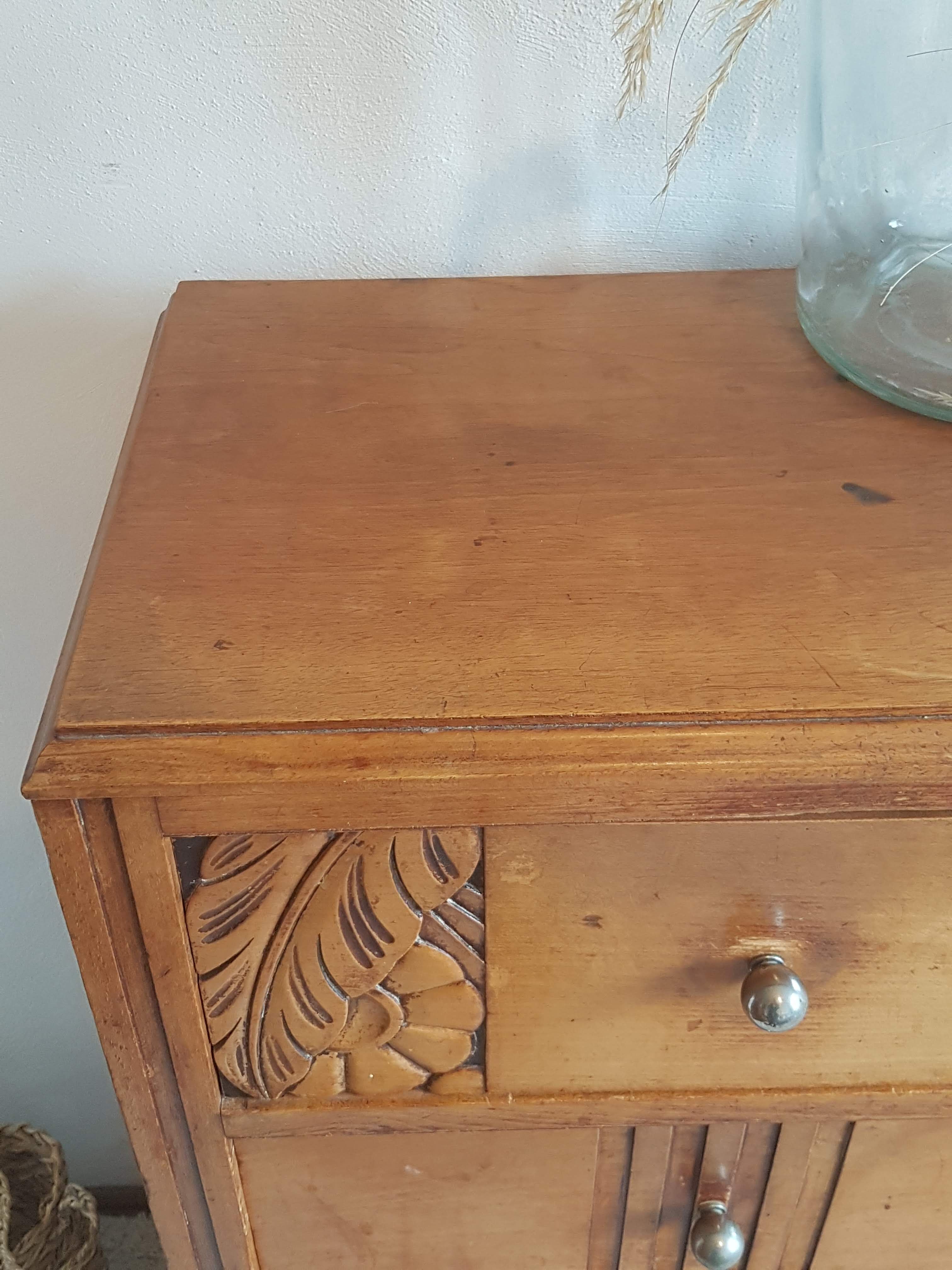 Art deco chiffonnier