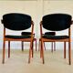 Danish vintage Kai Kristiansen model 42 chairs for Schou Andersens Møbelabrik