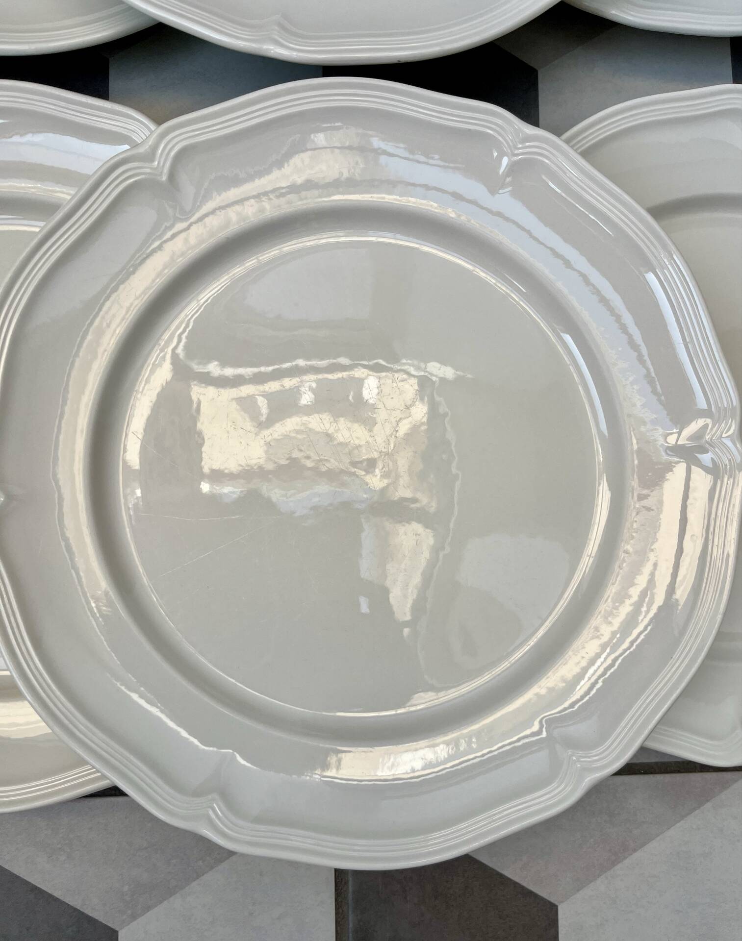 Set de 6 assiettes plates « Manoir » Villeroy et Boch