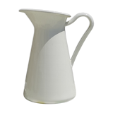 Broc in white enamelled sheet metal