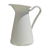 Broc in white enamelled sheet metal