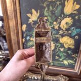 Pair of wall candle holders