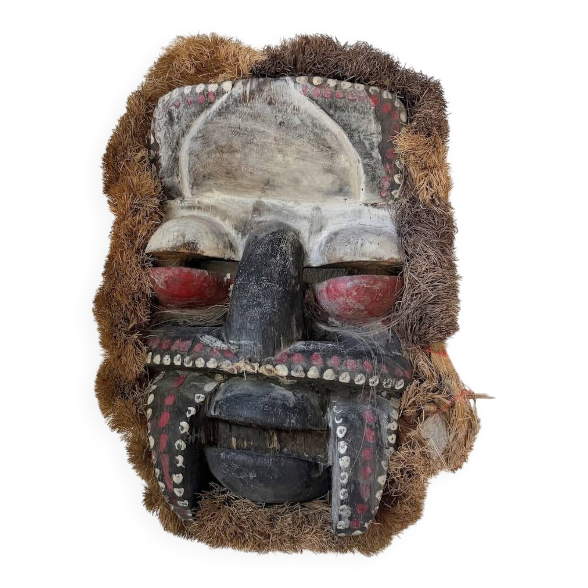 We Guéré Mask Côte d'Ivoire polychrome