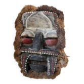 Masque We Guéré Côte d’Ivoire polychrome